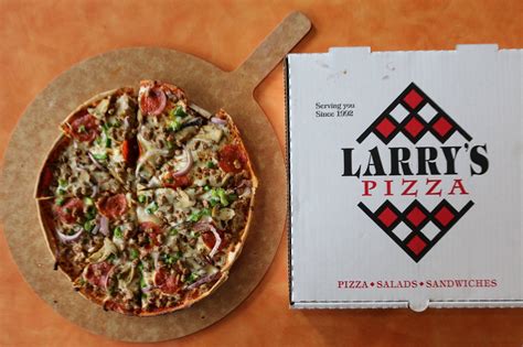 Larry's pizza - With over 15 years in the community, Larry's Pizza is proudly serving a delicious range of pizza, pasta & more from Ivanhoe. Opening Hours. X. Opening hours: Delivery hours: Monday ... The food from Larrys is always amazing. So darn delicious. 14 May 2022. Bennet. Excellent food. 10 September 2022. Stay in touch with our latest news and ...